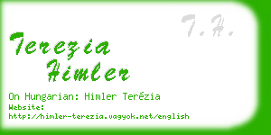 terezia himler business card